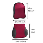 Headrest Car Neck Pillow Big Size Auto Seat Head Support Message Seat Neck Rest Cushion Under the Neck in The Car Memory Cotton