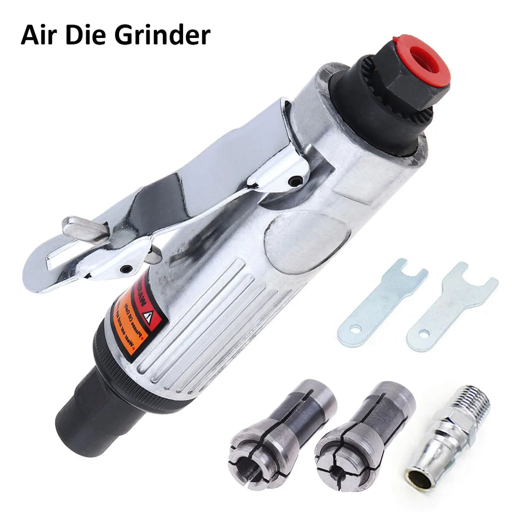1/4" Pneumatic Die Grinder Air Die Grinder Grinding Mill Engraving Tool Polishing Machine 22000RPM /25000RPM for Pneumatic Tool