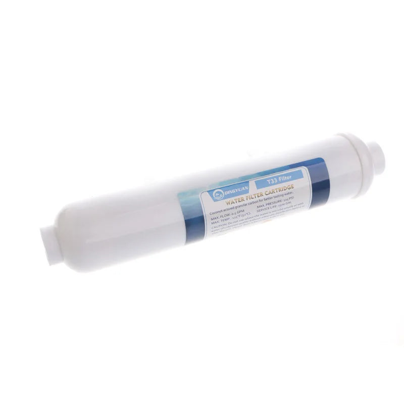 2024 New Activated T33 Carbon Post Water Filter Cartridges 10 inch Sme