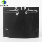 Aluminum Foil Mylar Coffee Storage Bags,Stand Up Heat Sealing,Zip Lock Pouch,Eco Smell Proof Packaging Bags,High Quality,100 Pcs