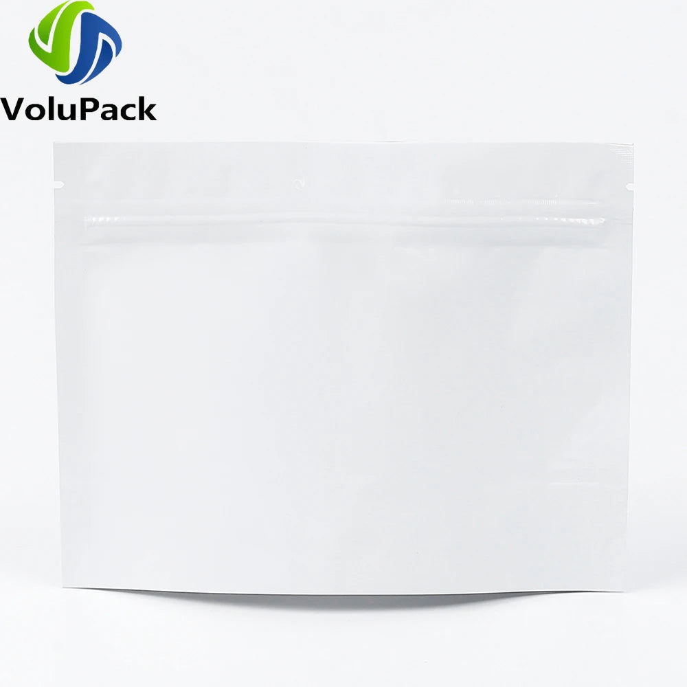 Aluminum Foil Mylar Coffee Storage Bags,Stand Up Heat Sealing,Zip Lock Pouch,Eco Smell Proof Packaging Bags,High Quality,100 Pcs