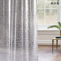 Plastic PVC 3d Waterproof Shower Curtain Transparent White Clear Bathroom Anti Mildew Translucent Bath Curtain With 12 PCS Hooks