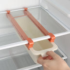 Kitchen Refrigerator Storage Rack Fridge Freezer Shelf Holder Pull-Out Drawer Space