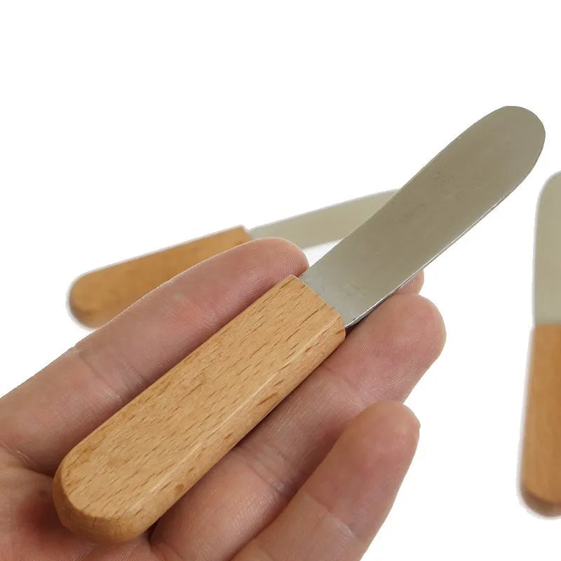 Montessori Knife Practical Life Materials Butter/ Jam Smearing Jobs for Children Basic Skill Learning Resource Kitchen Utensils