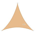 3x3x3M Triangle Sun Shelter Shade Sail LED Light String Awnings Outdoor Romantic Warm Waterproof gazebo garden YARD sail awning