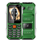 Slim Rugged Outdoor Phone - Dual SIM, Big Button, Long Standby