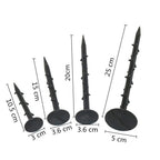 50Pcs/set Ground Nail Film Fixed Garden Pegs Greenhouse Film Weed Prevention Ground Cloth Sunshade Fly Net Plastic Fixed Pegs