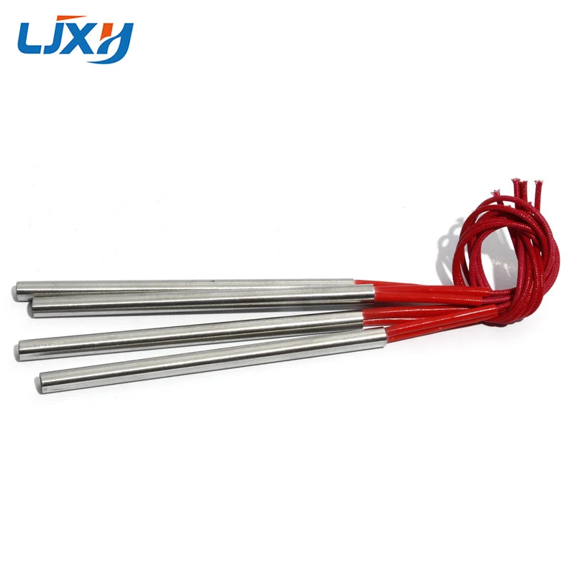 LJXH 2PCS 9.5mm 180~300mm Single-End Heating Pipe SUS Tubular Heater 110V/220V/380V 400W/480W/520W/600W/700W Electric Element