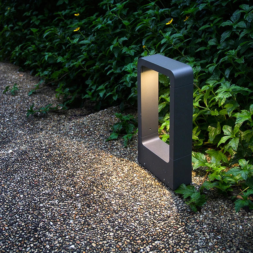 AC85-265V DC12V Waterproof 15W LED Garden Light Lawn Lamps Modern Simple Pillar Light Courtyard Villa Landscape Outdoor Lighting
