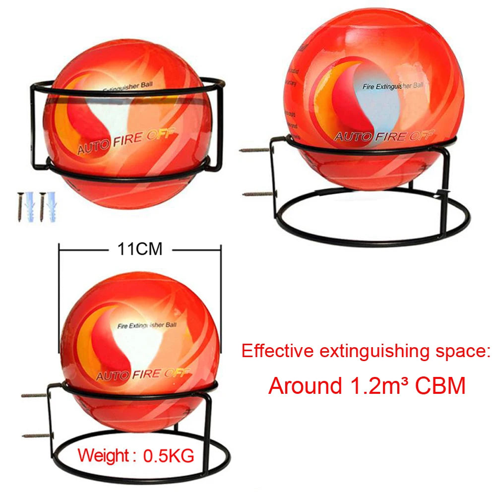 Fire Extinguisher Automatic For Distribution Box / Car / Home Easy Throw Stop Fire Loss Tool Safety Fire Extinguisher Ball 0.5KG