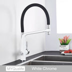 Matte Black Kitchen Sink Faucet Tap Pure Water Filter Mixer Crane Dual Handles Purification Kitchen Hot and Cold Water Tap
