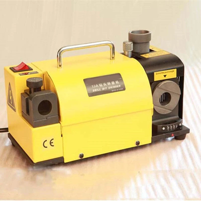 120W Drill Bit Sharpener 110V/220V Portable Angle Grinder Disc Universal Normal Grinding Machine MR-13A Bit Sharpening Tool
