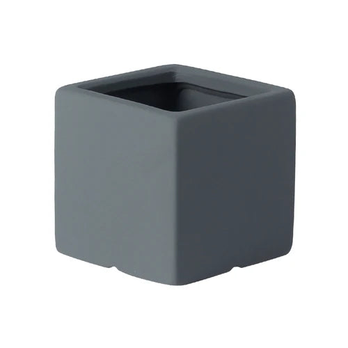 Nordic Color Square Ceramic Flowerpot Large Diameter Plant Potted Garden Decoration Living Room Countertop Flowerpot Decoration