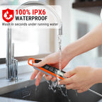 Digital Waterproof Meat Thermometer with Backlight & Instant Read