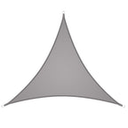 3x3x3M Triangle Sun Shelter Shade Sail LED Light String Awnings Outdoor Romantic Warm Waterproof gazebo garden YARD sail awning