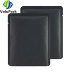 High Quality Vacuum Heat Seal Coffee Bags Open Top Tear Notch Matte Powder Pouches Eco Smell Proof Aluminum Mylar Packaging Bags
