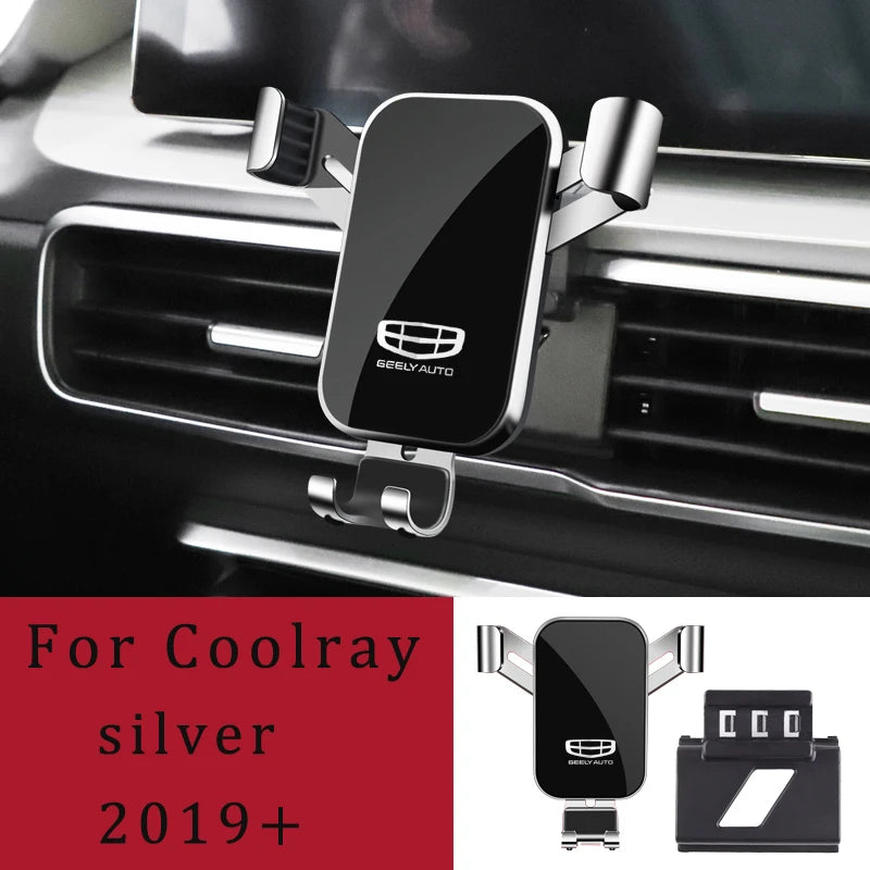 Adjustable Car Phone Mount Holder For Geely Atlas pro Tugella Coolray 2020 2021 Car Interior Accessories
