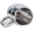 Double Wall Stainless Steel Coffee Mug Portable Tea Cup Travel Tumbler Coffee Jug Milk Tea Cups Double Office Water Mugs