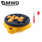110V/220V Chibi Maruko Baking Machine Electric Takoyaki Maker Donut Octopus Ball 18 Holes Grill Pan Professional Cooking Tools