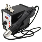 858D+ Hot Air Gun 700W SMD BGA Rework Solder Desoldering Station LED Digital Display Adjustable Temperature Heat Gun Solder Tool