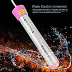 110V/220V Electric Heater Boiler Water Heating Rod Immersion Suspension Water Heater Bathroom Swimming Pool US/EU/UK/AU Plug