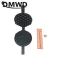 DMWD Commercial Hongkong Eggs Bubble Waffle Machine Mould Eggettes Roller Baking Pan Iron Eggettes Mold Muffin Non-stick Plate