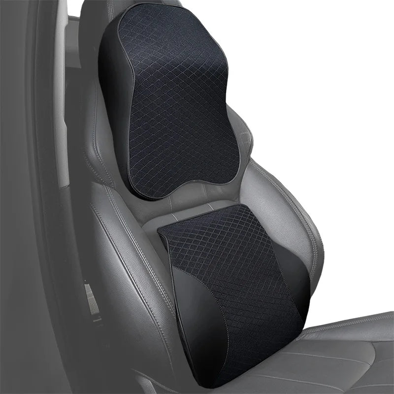 Headrest Car Neck Pillow Big Size Auto Seat Head Support Message Seat Neck Rest Cushion Under the Neck in The Car Memory Cotton