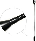 Gooseneck Microphone DJ Mic with 3 Pin XLR-Male Talk-Back, 19in Wired Flexible, 12VAC, Not for Phantom 48V, MovingCoil