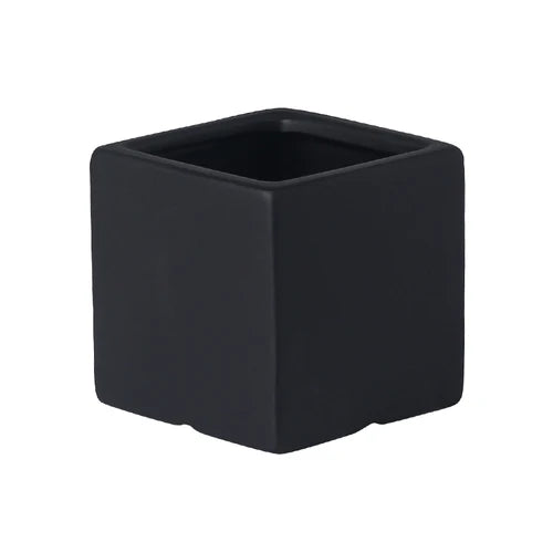 Nordic Color Square Ceramic Flowerpot Large Diameter Plant Potted Garden Decoration Living Room Countertop Flowerpot Decoration