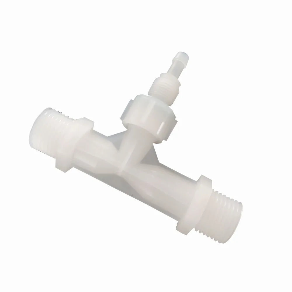 1/2“ Venturi Injector with valve mixer PVDF body ozone proof ventu tube XinOzone