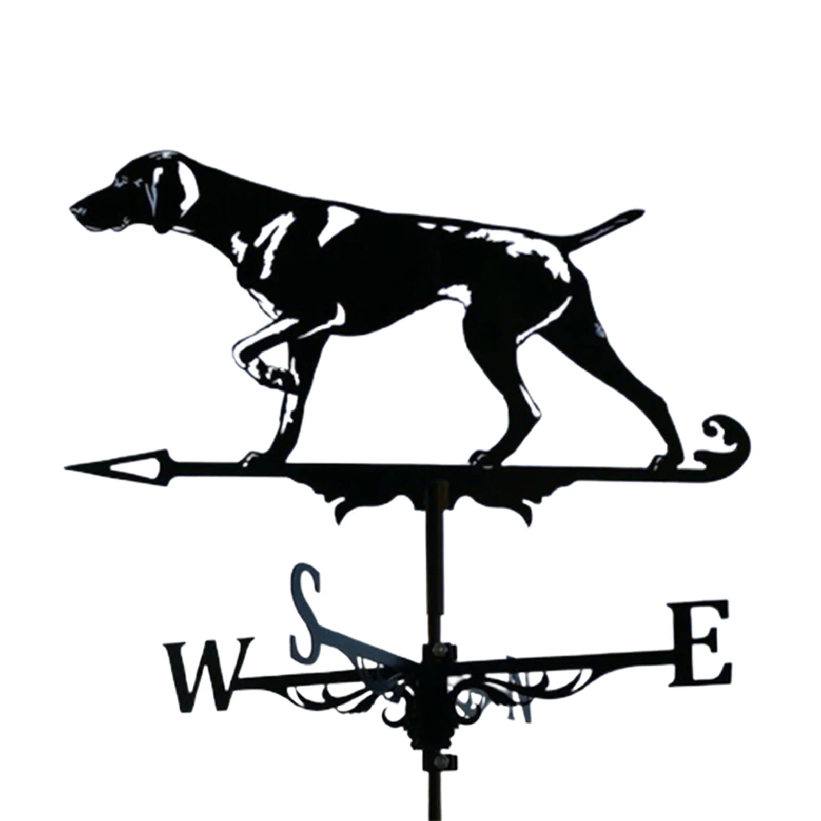 Weathervane Weather Vanes Roofs Retro Garden Stake Weather Vane Measuring Tools Outdoor Roof Decoration Architecture Decor Craft