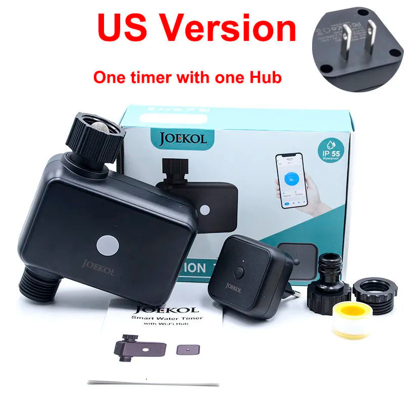 Garden Wifi Watering Timer Smart Automatic Wifi Irrigation Controller Water Valve Smart Garden Watering System Lawn Watering