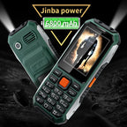 Slim Rugged Outdoor Phone - Dual SIM, Big Button, Long Standby