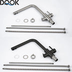 Black Filtered Kitchen Faucet Water Filter Kitchen Faucets Filter Faucet Mixer Water Purification Water Drinking Water Taps
