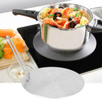22cm Heat Diffuser Plate Stainless Steel Heat Diffuser Induction Plate Adapter Converter Gas Electric Cooker Plate Cooker Parts
