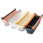Kitchen Refrigerator Storage Rack Fridge Freezer Shelf Holder Pull-Out Drawer Space