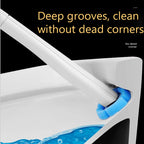 XiaoGui Disposable Toilet Brush Set Bathroom Accessories Brush No Closed-End Houseware Disposable Replacement