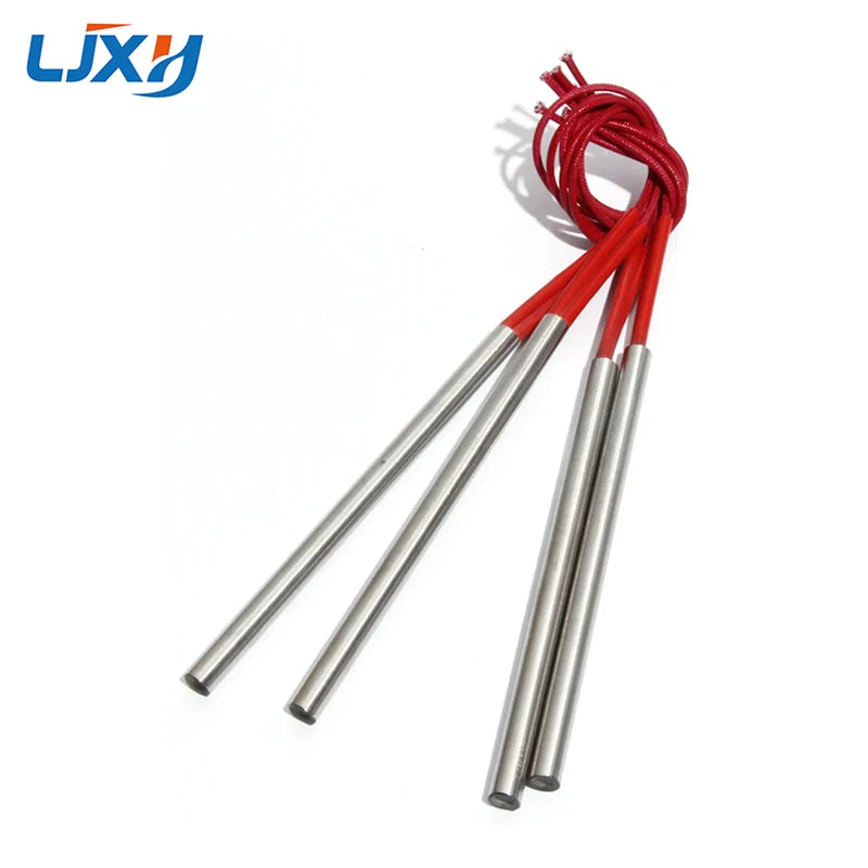 LJXH 2PCS 9.5mm 180~300mm Single-End Heating Pipe SUS Tubular Heater 110V/220V/380V 400W/480W/520W/600W/700W Electric Element