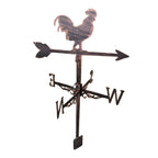 Weathervane Weather Vanes Roofs Retro Garden Stake Weather Vane Measuring Tools Outdoor Roof Decoration Architecture Decor Craft