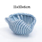 Pocelain Blue Fish Flower Vase European Style Cute Fleshy Flowerpot Mini Bonsai Cactus Flower Pot for Home Garden Home Decor