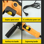 220V 700W Electric Car Polisher Machine Auto Polishing Machine Adjustable Speed Sanding Waxing Tools Car Accessories Powewr Tool
