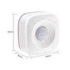 Tuya ZigBee/WiFi PIR Motion Sensor Wireless Infrared Detector Security Burglar Alarm Sensor Smart life APP Control Compatible