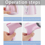 saengQ Handheld Garment Steamer 1500W Electric Household Fabric Steam