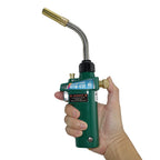 Mapp Torch Braze Welding MAPP Propane Gas Gun Heater Burner w Self Ignition CGA600 for Copper Aluminum Pipe Welding BBQ Heating