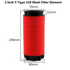 1Pcs Gardening Agriculture Irrigation Metal Net Filter Screen 3/4 1 1.2 1.5 2 2.5 Inch 120 Mesh Filter accessories