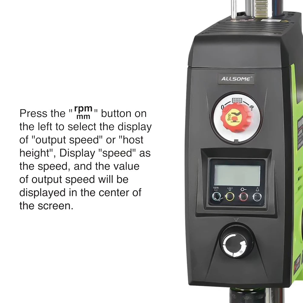 ALLSOME 6-Speed 800W Benchtop Drill Press Drilling Machine BG-518801