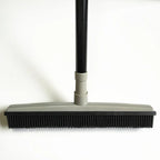 Customizable Rubber Broom Hair Lint Removal Device Telescopic Bristles Magic Clean Sweeper Squeegee Bristle Long Push Broom