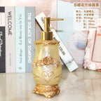 European 5pcs Bathroom Set/Resin Bathroom Accessories Kit/Toothpick Holder/Soap Dispenser/Tooth Brush Holder/Cup Soap Dish Tray