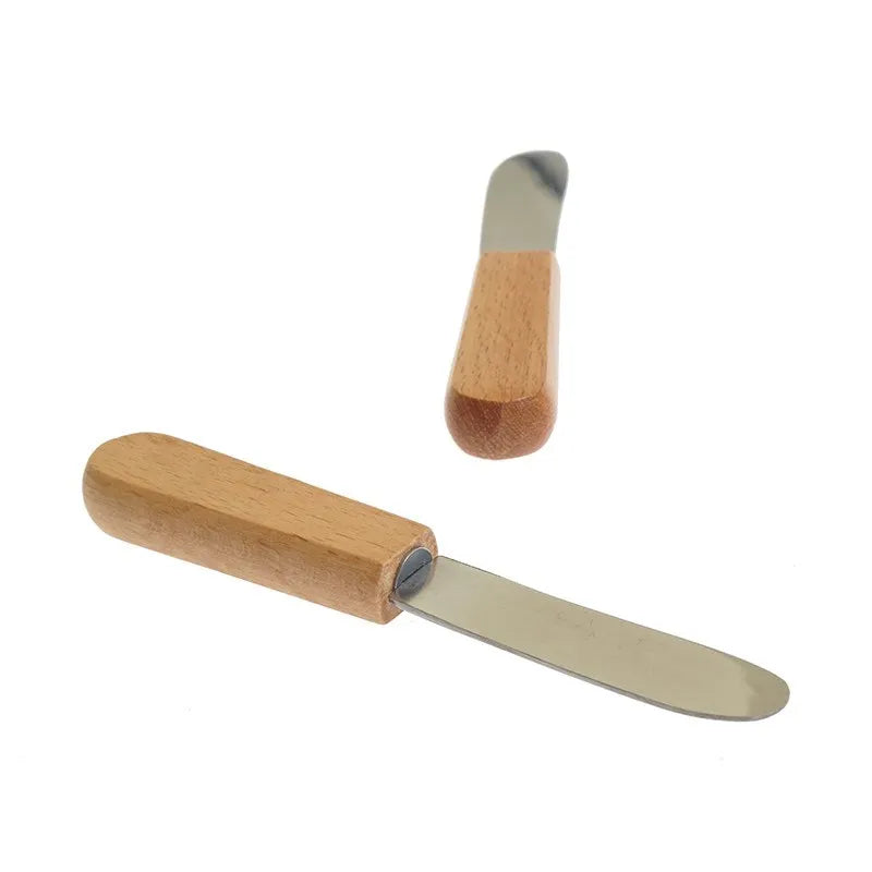 Montessori Knife Practical Life Materials Butter/ Jam Smearing Jobs for Children Basic Skill Learning Resource Kitchen Utensils