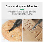220V Electric Chisel Carpentry Root Carving Knife Tool Sculpture Carpenter Chisel Woodworking Tool Wood Carving Powerful Chisel